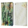 thumbnail image 1 of Head Case Designs Officially Licensed Riza Peker Animals Elephant Leather Book Wallet Case Cover Compatible with Apple iPad 9.7 2017 / iPad 9.7 2018, 1 of 6
