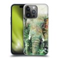 thumbnail image 1 of Head Case Designs Officially Licensed Riza Peker Animals Elephant Soft Gel Case Compatible with Apple iPhone 14 Pro, 1 of 7