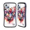 thumbnail image 1 of Head Case Designs Officially Licensed Riza Peker Animals Eye Of The Tiger Hybrid Case Compatible with Apple iPhone 14, 1 of 7