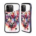 thumbnail image 1 of Head Case Designs Officially Licensed Riza Peker Animals Eye Of The Tiger Hybrid Case Compatible with Apple iPhone 15 Pro, 1 of 7