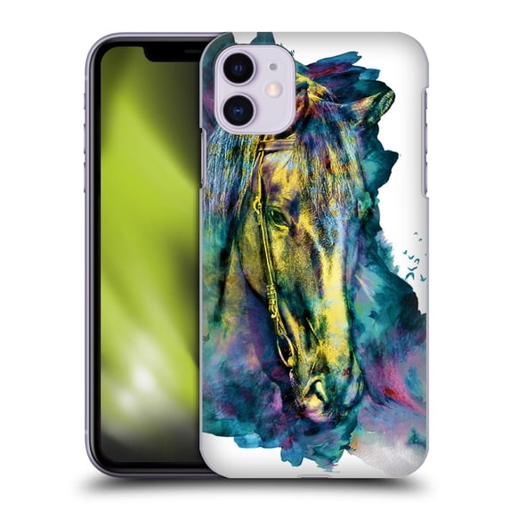 Head Case Designs Officially Licensed Riza Peker Animals Horse Hard Back Case Compatible with Apple iPhone 11