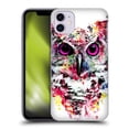 thumbnail image 1 of Head Case Designs Officially Licensed Riza Peker Animals Owl Hard Back Case Compatible with Apple iPhone 11, 1 of 7