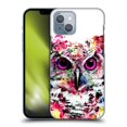 thumbnail image 1 of Head Case Designs Officially Licensed Riza Peker Animals Owl Hard Back Case Compatible with Apple iPhone 14, 1 of 7
