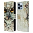 thumbnail image 1 of Head Case Designs Officially Licensed Riza Peker Animals Owl II Leather Book Wallet Case Cover Compatible with Apple iPhone 13 Pro Max, 1 of 6