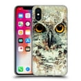 thumbnail image 1 of Head Case Designs Officially Licensed Riza Peker Animals Owl II Soft Gel Case Compatible with Apple iPhone X / iPhone XS, 1 of 7