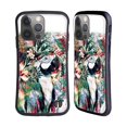 thumbnail image 1 of Head Case Designs Officially Licensed Riza Peker Animals Parrot Hybrid Case Compatible with Apple iPhone 14 Pro, 1 of 7