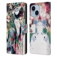 thumbnail image 1 of Head Case Designs Officially Licensed Riza Peker Animals Parrot Leather Book Wallet Case Cover Compatible with Apple iPhone 14 Plus, 1 of 6