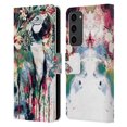 thumbnail image 1 of Head Case Designs Officially Licensed Riza Peker Animals Parrot Leather Book Wallet Case Cover Compatible with Samsung Galaxy S23+ 5G, 1 of 6