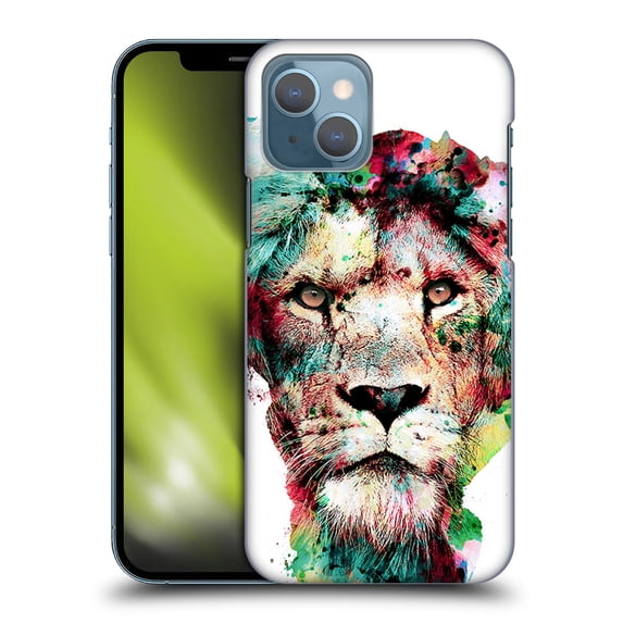 Head Case Designs Officially Licensed Riza Peker Animals The King Hard Back Case Compatible with Apple iPhone 13
