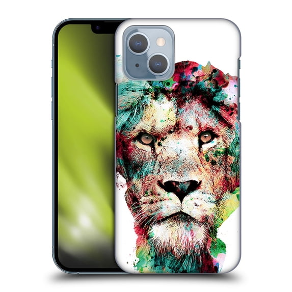 Head Case Designs Officially Licensed Riza Peker Animals The King Hard Back Case Compatible with Apple iPhone 14