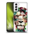 thumbnail image 1 of Head Case Designs Officially Licensed Riza Peker Animals The King Hard Back Case Compatible with Samsung Galaxy S21 5G, 1 of 7