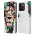 thumbnail image 1 of Head Case Designs Officially Licensed Riza Peker Animals The King Leather Book Wallet Case Cover Compatible with Apple iPhone 15 Pro, 1 of 6