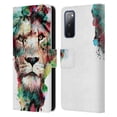 thumbnail image 1 of Head Case Designs Officially Licensed Riza Peker Animals The King Leather Book Wallet Case Cover Compatible with Samsung Galaxy S20 FE / 5G, 1 of 6