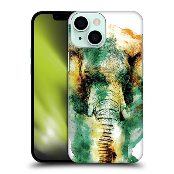 Head Case Designs Officially Licensed Riza Peker Animals Wild Africa Hard Back Case Compatible with Apple iPhone 13 Mini