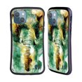thumbnail image 1 of Head Case Designs Officially Licensed Riza Peker Animals Wild Africa Hybrid Case Compatible with Apple iPhone 13, 1 of 7