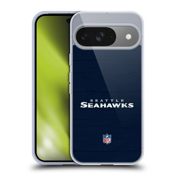Head Case Designs NFL Seattle Seahawks Logo Distressed Look Soft Gel Case for Google Pixel 9 / Pixel 9 Pro