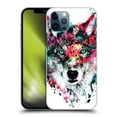thumbnail image 1 of Head Case Designs Officially Licensed Riza Peker Animals Wolf Hard Back Case Compatible with Apple iPhone 12 / iPhone 12 Pro, 1 of 7