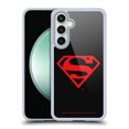 thumbnail image 1 of Head Case Designs Superman DC Comics Logos Black And Red Soft Gel Case for Samsung Galaxy S23 FE 5G, 1 of 7