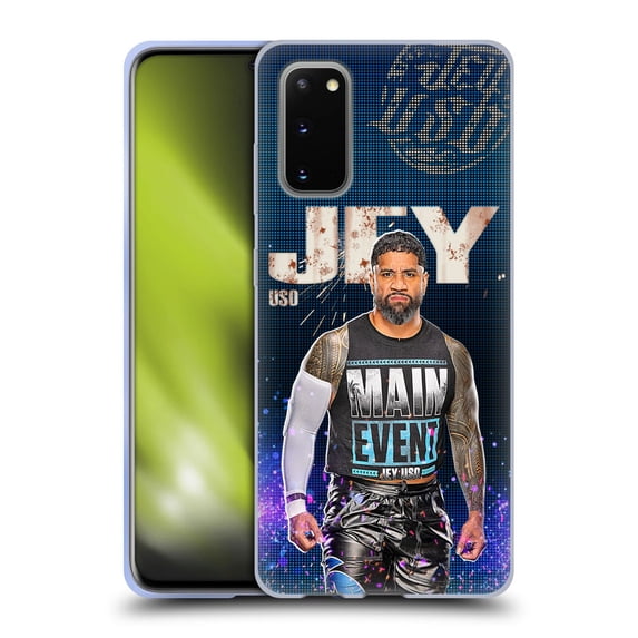 Head Case Designs WWE Jey Uso Portrait Soft Gel Case for Samsung Galaxy S20 / S20 5G