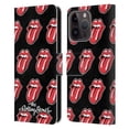 thumbnail image 1 of Head Case Designs Officially Licensed The Rolling Stones Licks Collection Tongue Classic Pattern Leather Book Wallet Case Cover Compatible with Apple iPhone 15 Pro, 1 of 6