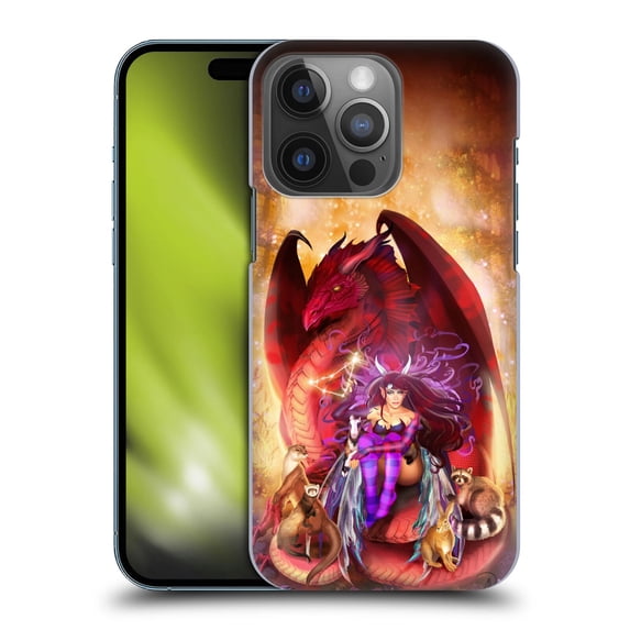 Head Case Designs Officially Licensed Ruth Thompson Dragons Capricorn Hard Back Case Compatible with Apple iPhone 14 Pro