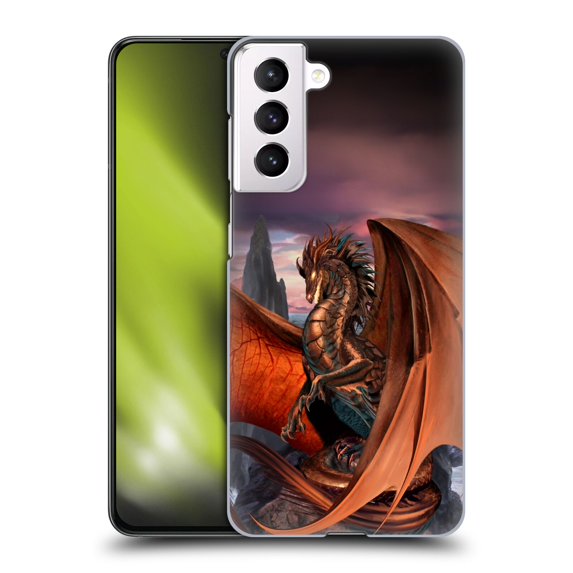 Head Case Designs Officially Licensed Ruth Thompson Dragons Coppervein Hard Back Case Compatible with Samsung Galaxy S21 5G