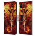 thumbnail image 1 of Head Case Designs Officially Licensed Ruth Thompson Dragons Flameblade Leather Book Wallet Case Cover Compatible with Apple iPhone XR, 1 of 6