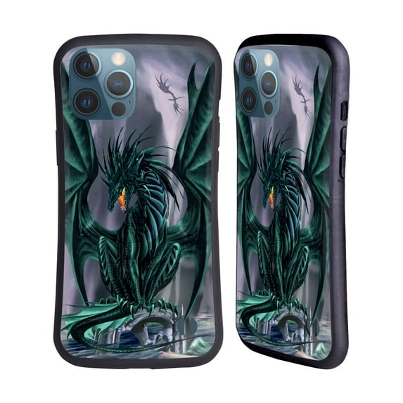 Head Case Designs Officially Licensed Ruth Thompson Dragons Jade Hybrid Case Compatible with Apple iPhone 13 Pro Max