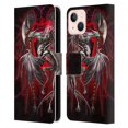 thumbnail image 1 of Head Case Designs Officially Licensed Ruth Thompson Dragons Lichblade Leather Book Wallet Case Cover Compatible with Apple iPhone 13, 1 of 6
