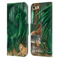 thumbnail image 1 of Head Case Designs Officially Licensed Ruth Thompson Dragons Lord of the Forest Leather Book Wallet Case Cover Compatible with Apple iPod Touch 5G 5th Gen, 1 of 6