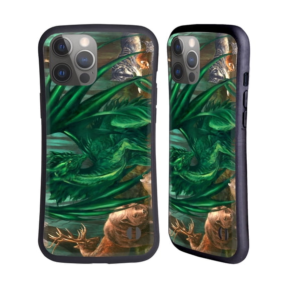 Head Case Designs Officially Licensed Ruth Thompson Dragons Lord of the Forest Hybrid Case Compatible with Apple iPhone 14 Pro Max