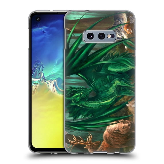 Head Case Designs Officially Licensed Ruth Thompson Dragons Lord of the Forest Soft Gel Case Compatible with Samsung Galaxy S10e
