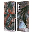 thumbnail image 1 of Head Case Designs Officially Licensed Ruth Thompson Dragons Malice Leather Book Wallet Case Cover Compatible with Samsung Galaxy S21+ 5G, 1 of 6
