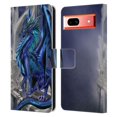 thumbnail image 1 of Head Case Designs Officially Licensed Ruth Thompson Dragons Nightfall Leather Book Wallet Case Cover Compatible with Google Pixel 7a, 1 of 6