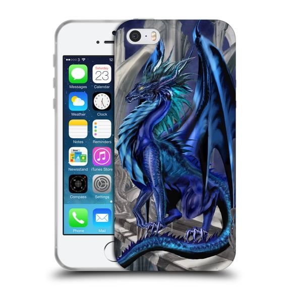 Head Case Designs Officially Licensed Ruth Thompson Dragons Nightfall Soft Gel Case Compatible with Apple iPhone 5 / 5s / iPhone SE 2016