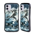 thumbnail image 1 of Head Case Designs Officially Licensed Ruth Thompson Dragons Oceanus Hybrid Case Compatible with Apple iPhone 11, 1 of 7