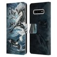 thumbnail image 1 of Head Case Designs Officially Licensed Ruth Thompson Dragons Oceanus Leather Book Wallet Case Cover Compatible with Samsung Galaxy S10+ / S10 Plus, 1 of 6