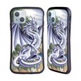 thumbnail image 1 of Head Case Designs Officially Licensed Ruth Thompson Dragons Quicksilver Hybrid Case Compatible with Apple iPhone 14, 1 of 7