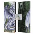 thumbnail image 1 of Head Case Designs Officially Licensed Ruth Thompson Dragons Quicksilver Leather Book Wallet Case Cover Compatible with Apple iPhone 11 Pro Max, 1 of 6