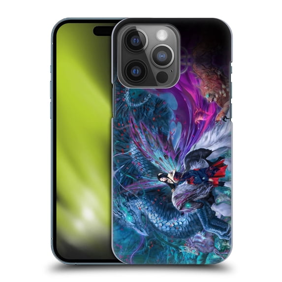Head Case Designs Officially Licensed Ruth Thompson Dragons Ride of the Yokai Hard Back Case Compatible with Apple iPhone 14 Pro
