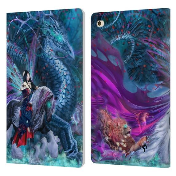 Head Case Designs Officially Licensed Ruth Thompson Dragons Ride of the Yokai Leather Book Wallet Case Cover Compatible with Apple iPad mini 4