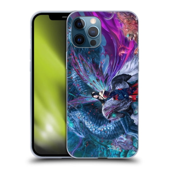 Head Case Designs Officially Licensed Ruth Thompson Dragons Ride of the Yokai Soft Gel Case Compatible with Apple iPhone 12 Pro Max