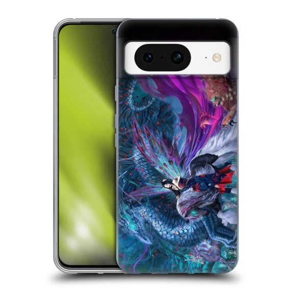Head Case Designs Officially Licensed Ruth Thompson Dragons Ride of the Yokai Soft Gel Case Compatible with Google Pixel 8