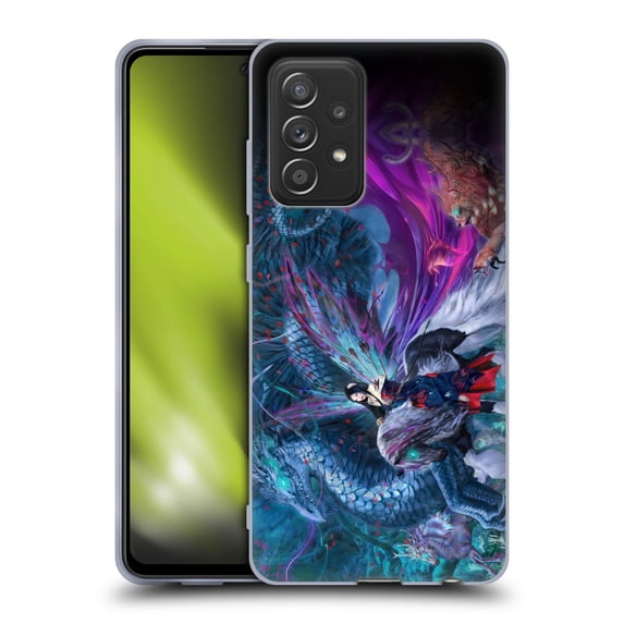 Head Case Designs Officially Licensed Ruth Thompson Dragons Ride of the Yokai Soft Gel Case Compatible with Samsung Galaxy A52 / A52s / 5G (2021)