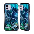 thumbnail image 1 of Head Case Designs Officially Licensed Ruth Thompson Dragons Sea Frolic Hybrid Case Compatible with Apple iPhone 11, 1 of 7