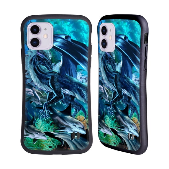 Head Case Designs Officially Licensed Ruth Thompson Dragons Sea Frolic Hybrid Case Compatible with Apple iPhone 11