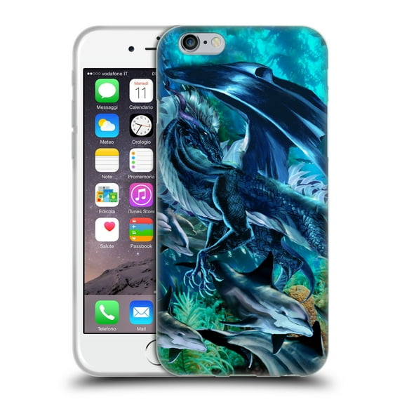 Head Case Designs Officially Licensed Ruth Thompson Dragons Sea Frolic Soft Gel Case Compatible with Apple iPhone 6 / iPhone 6s