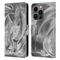 thumbnail image 1 of Head Case Designs Officially Licensed Ruth Thompson Dragons Silver Ice Leather Book Wallet Case Cover Compatible with Apple iPhone 14 Pro, 1 of 6