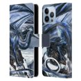 thumbnail image 1 of Head Case Designs Officially Licensed Ruth Thompson Dragons Silverblood Leather Book Wallet Case Cover Compatible with Apple iPhone 13 Pro Max, 1 of 6