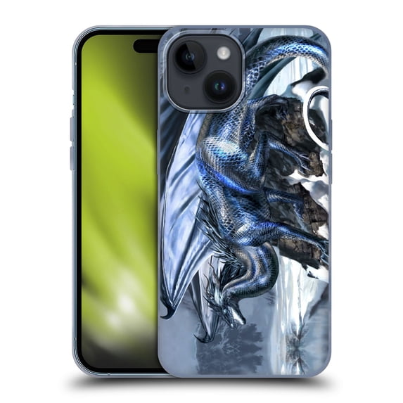 Head Case Designs Officially Licensed Ruth Thompson Dragons Silverblood Soft Gel Case Compatible with Apple iPhone 15